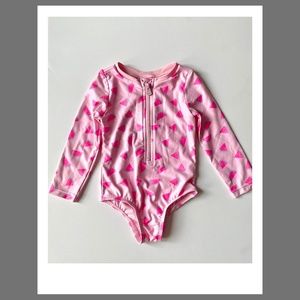 Baby Gap NWT Girls Swimsuit Rash Guard 18-24 Month
